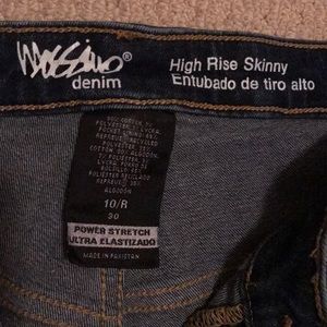 Mossimo high rise skinny jeans